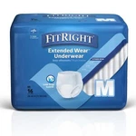 Medline Fitright Underwear, M, 28-40" Hip Adult Unisex Overnight/max Absorb 64. Fixed Price $95.95.