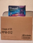 BOX(4 BAGS/80 Count) Prevail Women Disposable Diapers Underwear Medium 34''-46''. Fixed Price $24.00.
