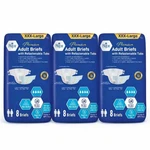 Med Pride Adult Diapers Xxxl Maximum Absorbency Incontinence Briefs Tabs 16-32CT. Fixed Price $68.81.