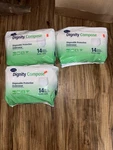 Dignity Compose Adult Briefs Medium Heavy Absorbency Package Of 14 Size Xl. Fixed Price $12.00.