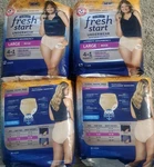 48 Large Arm & Hammer Fresh Start Underwear Odor Control Ultimate Absorbency. Fixed Price $21.99.