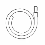 Hollister Extension Tubing 18 Inch L, 11/32 Id, With Connector - Count. Fixed Price $12.26.