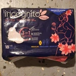 Incognito By Prevail Ultra Thin Pad With Wings Regular 18CT X 30PKS. Fixed Price $125.00.