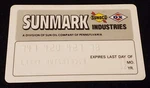 Sunmark Industries Sunoco Credit Card Exp 1980 Our Item # CC2125. Fixed Price $15.00.