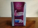 Poise Active Collection Moderate Ultra Thin Pads Wings 18 Regular Length. Fixed Price $14.25.