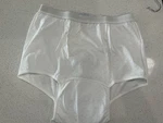 Salk Light & Dry Washable Ladies Bladder Control Panty White Size: Large. Fixed Price $20.00.