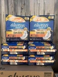 6-PACK Always Maxi Overnight Pads With Wings, Size 4, 48 Count, 288 Total. Fixed Price $59.95.