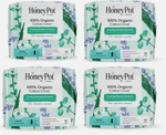 4X The Honey Pot Company - Herbal Pads For Women Super W/wings Infused W/ess. Fixed Price $29.99.