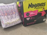 Pampers Ninjamas Nighttime Bedwetting Underwear Girls, Size S/m (38-70) Read. Fixed Price $10.00.
