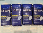 Lot (4) Tena Men Maximum Absorbency Incontinence Protective Guard 20 Cnt Each. Fixed Price $42.65.