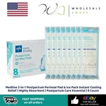 Medline 2-IN-1 Postpartum Perineal Pad & Ice Pack Instant Cooling Relief. Fixed Price $17.99.