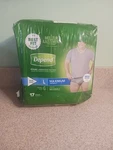 Depend Fit-flex Incontinence Underwear For Men Maximum Absorbency Size New. Fixed Price $7.99.