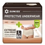 Sunkiss Women Incontinence Underwear, Daytime Disposable Postpartum Adult Pan.... Fixed Price $121.52.