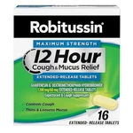 Robitussin Maximum Strength 12 Hour Cough And Mucus Relief, Expectorant. Fixed Price $45.80.