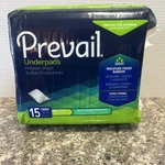 Prevail Total Care Disposable Underpad Fluff 23X36" UP-120/1 Pads (5) Packs. Fixed Price $42.00.