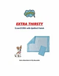 150CT Economy Extra 4PLY Puppy Training Pads With Quilted Tops Reuse 2X'S. Fixed Price $47.75.