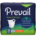 Prevail Belted Shields Incontinence Undergarment, One Size Fits Most. Fixed Price $58.32.