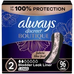 Always Discreet Incontinence Panty Liners Size 2, 96 Count (3 Packs Of 32). Fixed Price $24.11.