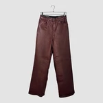 Blanknyc The Franklin Denim Women Size 31 Us Red Flare High Rise Pants. Fixed Price $47.00.