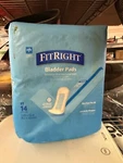 Medline Fitright Bladder Pads 16-CT. Fixed Price $9.57.
