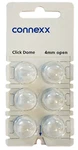 Siemens Connexx Click 4 Mm Open For Ric Hearing Aids - 6 Domes Each. Fixed Price $9.99.