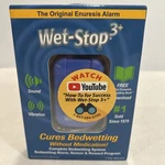 Wet-stop 3 Bedwetting Enuresis Alarm W/loud Sound & Strong Vibration-new. Fixed Price $19.00.