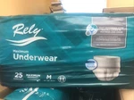 Rely Maximum Adult Underwear Absorbency Medium Diapers 100PAIR - New. Fixed Price $35.99.