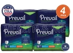 4 Pack Large Prevail Unisex Daily Adult Pull Up Diapers Extra Absorbency 72 Ct. Fixed Price $43.99.