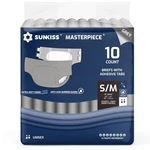 Sunkiss Masterpiece Adult Diapers With Tabs, Unisex Disposable Incontinence B.... Fixed Price $68.45.