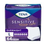 Tena Sensitive Care Overnight Incontinence Underwear For Women, Large, White. Fixed Price $88.22.
