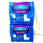 Medline Fitright Ultra Underwear Heavy Absorbency 40 Large Packs 20 New. Fixed Price $26.45.