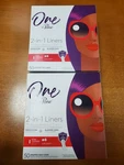 2 Boxes Of 50: One By Poise Liners Extra Coverage Long Length (4481) E4A. Fixed Price $69.99.