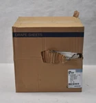 Tidi Products 2 Ply Drape Sheets Tissue Paper White 40" X 60" 100 Pack. Fixed Price $25.79.