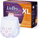 Livdry Xl Adult Diapers Women Overnight, Ultimate Max Absorbency, All Day. Fixed Price $58.17.