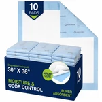 Halyard Disposable Standard Underpads Incontinence Bed Pads, X30 Inches, C.... Fixed Price $87.81.