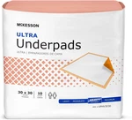 Ultra Underpads, Incontinence, Heavy Absorbency, 30 X In, 10 Count. Fixed Price $18.95.