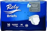 Unisex Adult Incontinence Brief Rely Medium Disposable Heavy Absorbency.. Fixed Price $5.00.