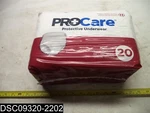 QTY=80 (4 Packs X 20) CRU-512 Procare Adult Medium Protective Underwear. Fixed Price $44.97.