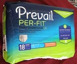 Prevail Per-fit Mens Daily Underwear Breathable Large Extra Absorbency 18 Count. Fixed Price $13.95.