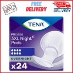 Tena Proskin 3XL Incontinence Pads For Women & Men, Overnight Absorbency, 24 Ct. Fixed Price $26.99.