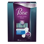 Poise Ultra Thin Pads Adult Women Moderate Absorb-loc Core One Size 60. Fixed Price $28.90.
