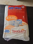 Tranquility Air-plus Bariatric Briefs 4-5XL, 70 To 108 Inch, 34OZ Capacity. Fixed Price $19.99.