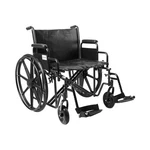 Mckesson Wheelchair Steel 24"W X 18"D Swing-away Footrest 146-STD24ECDDA-SF. Fixed Price $459.95.