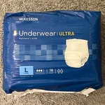 Mckesson Regular Adult Absorbent Underwear Pull Large - Bag Of 18 Unisex. Fixed Price $20.00.