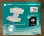 Sunkiss Trustplus Adult Diapers With Maximum Absorbency, Unisex Disposable. Fixed Price $23.99.
