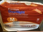 Tranquility Disposable Premium Overnight Underwear Medium 18 Ct 34-38 Inches!. Fixed Price $14.98.