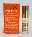 Vintage Jovan Musk Oil Perfume Women Discontinued 1/8 Fl Oz Old Stock 1972, New. Fixed Price $29.80.