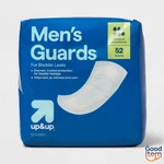 Men's Guards For Adult Incontinence Care - Maximum Absorbency 52CT Up&up. Fixed Price $16.29.