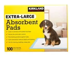 Kirkland Signaturee Extra-large Absorbent Pads 30 In 23 W 100-COUNT. Fixed Price $45.00.