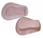 Case Of 50 Medline Stack-a-pan Bedpan, Mauve DYND80245. Fixed Price $49.99.
